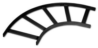 Hubble Ladder Rack Hubbell HLF1890B Cable Management, Ladder-Rack, Flat Turn, 18