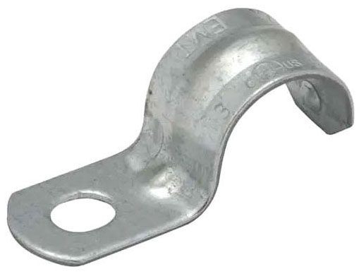 OhLectric OL-43084 Heavy Duty Rigid Pipe Strap - Sturdy One Hole Steel Straps  Highquality Zinc Plated Steel  Re Ap B093q7zb22 - View #3