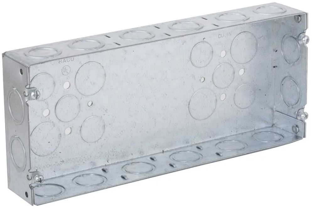 Raco 953 1-5/8Dp 4-Gang Gang Box | Gordon Electric Supply, Inc.