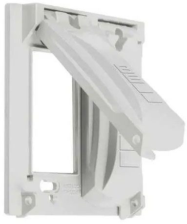 Taymac MX2050WH 2-Gang Vertical/Horizontal 25-In-1 Flip Cover