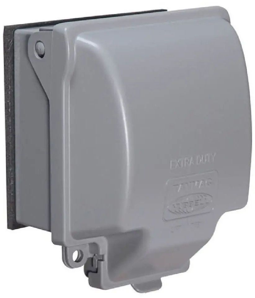 Taymac MX6200 2-Gang Weatherproof Vertical 55-In-1 While-In-Use