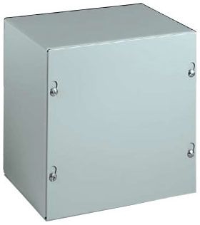 S*S様 OVY Deci Compact Square Practical W Wiegmann SC484818NK Screw Cover Pull Box, Carbon Steel, No
