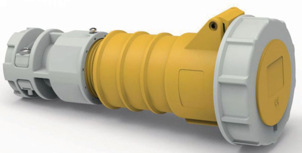 Connecteur Mâle Marinco G60M Groupe 5 - 5 Broches, 60A 125V, Pour Bateau Et Applications Marines