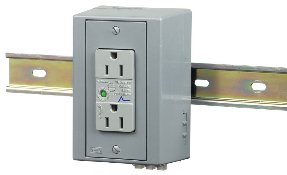 Tvss Design Hubbell DRUBTVSS15 15A Din-Rail Tvss Utilty Box | Gordon Electric ...