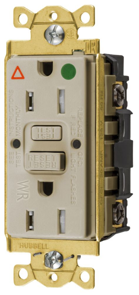 HUBBELL GFTWRST82IIG 15A HG RPCT | Gordon Electric Supply, Inc.