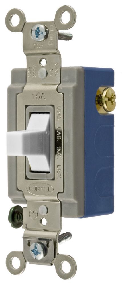 Hubbell HBL1556W 15A 120-277Vac Switch | Gordon Electric Supply, Inc.