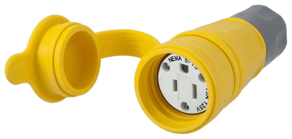 Spina Elettrica Industriale Hubbell HBL25W47A - Nuova, Uso Pesante