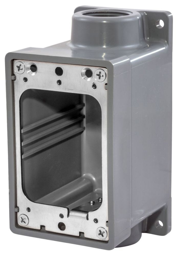Hubbell HBL6083 Watertight Fd Box, 3/4