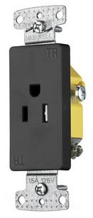 Hubbell Rl159 HUBBELL RRD151BKTR 15A 125V SGL RCPT | Gordon Electric Supply, Inc.