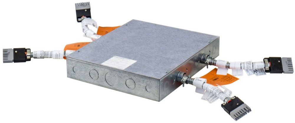 その他 HUBBELL HBL83001 Locking female cable connector, power in, screw terminals | HBLFC