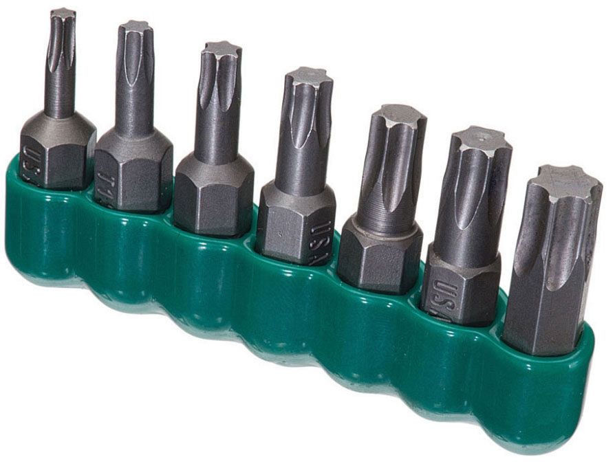 てそん Ideal 78-0100 7 Pc. Torx Bit Set In Holder | Gordon Electric