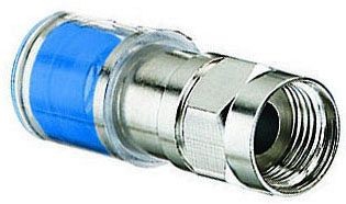Ideal 89-1544 Rg-6 Compression Connector 1000/Pack