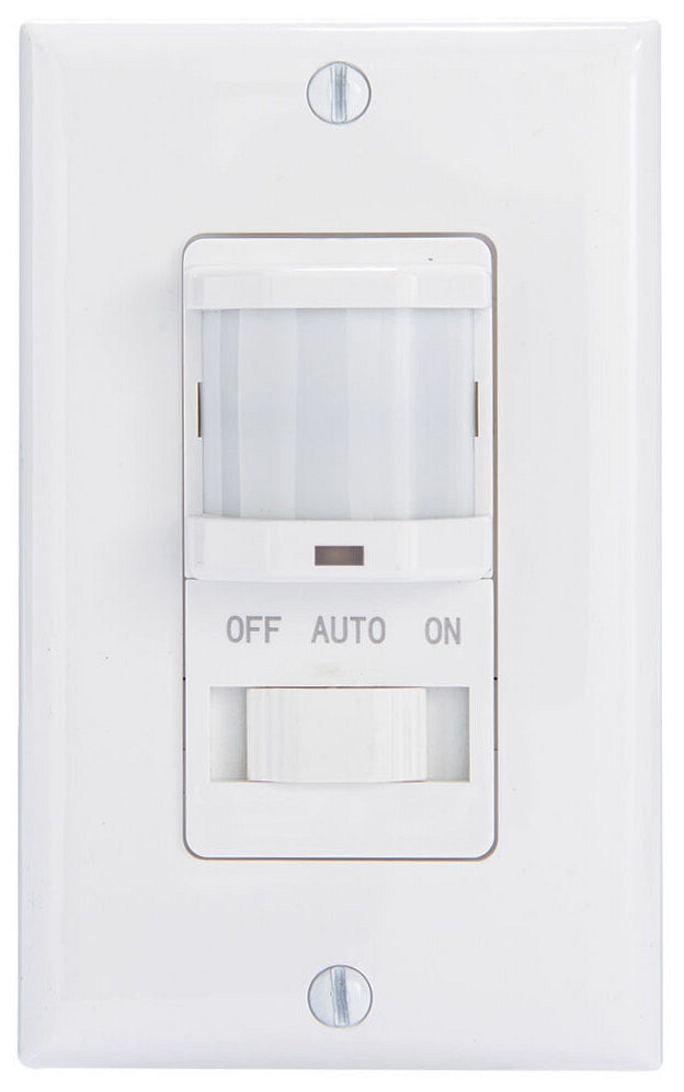 Intermatic IOS-DSIMF-WH Slide On/Off Button, 150Deg , White, Incandescent And Magnetic