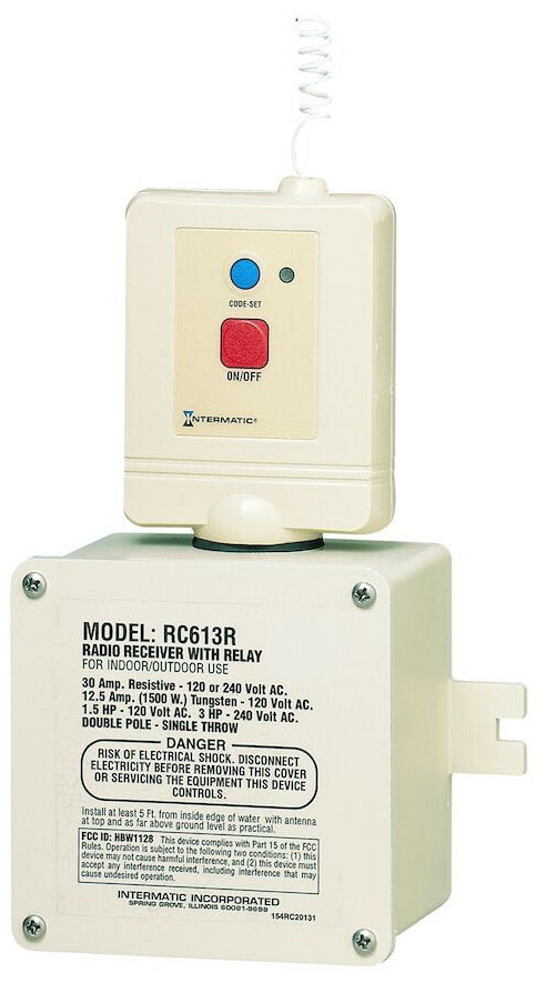 Intermatic RC613R Heavy Duty Receiver And Relay Assembly