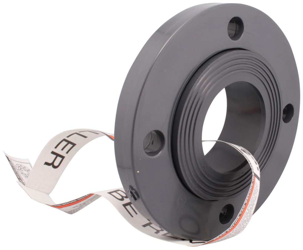 IPEX 036352 4" PVC SCH80 VANSTONE FLANGE SOC W/ PVC RING XIRTEC140