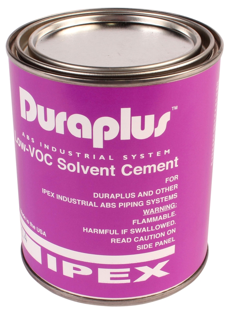 IPEX 337085 Pint (473 Ml)Abs Industrial Solvent Cement Low Voc Duraplus
