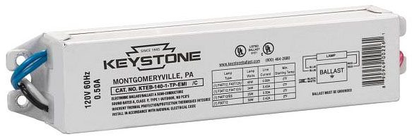 Keystone KTEB-140-1-TP-EMI 1-Lite F40T12 Class B NPF Electronic Ballast