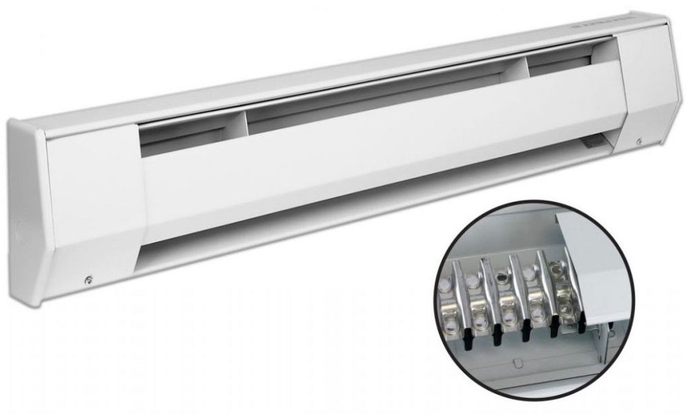King 4K1210BW K Baseboard 4Ft 120V 1000W White | Gordon Electric Supply ...