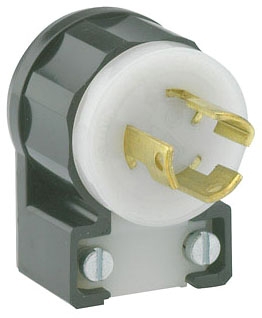 Prise Verrouillable Leviton 4720-C NEMA L5-15P 15A 125V - Pour Usage Intérieur/extérieur