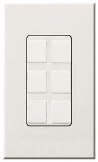 Lutron NT-6PF-BE Six Port Frame W//Blanks Nt* Beige Beige