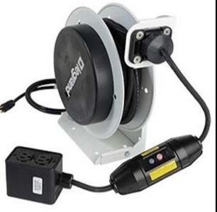 P&S CRCD123G35T15 Cable Reel 12/3 35Ft 15A W/Tri-Tap