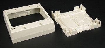 Wiremold 2347-2 Non-Metallic Device Box 2-Gang | Gordon Electric