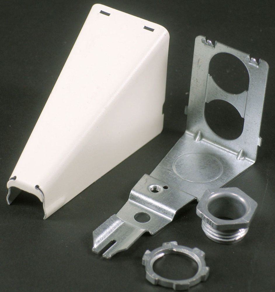 Wiremold 5786WH Steel Adjust Offset Connector White | Gordon Electric ...