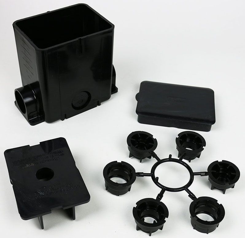 Koolertron マットボックス Legrand EFB45S-OG | EVOLUTION SERIES FLOOR BOX 4/5-GANG-9623