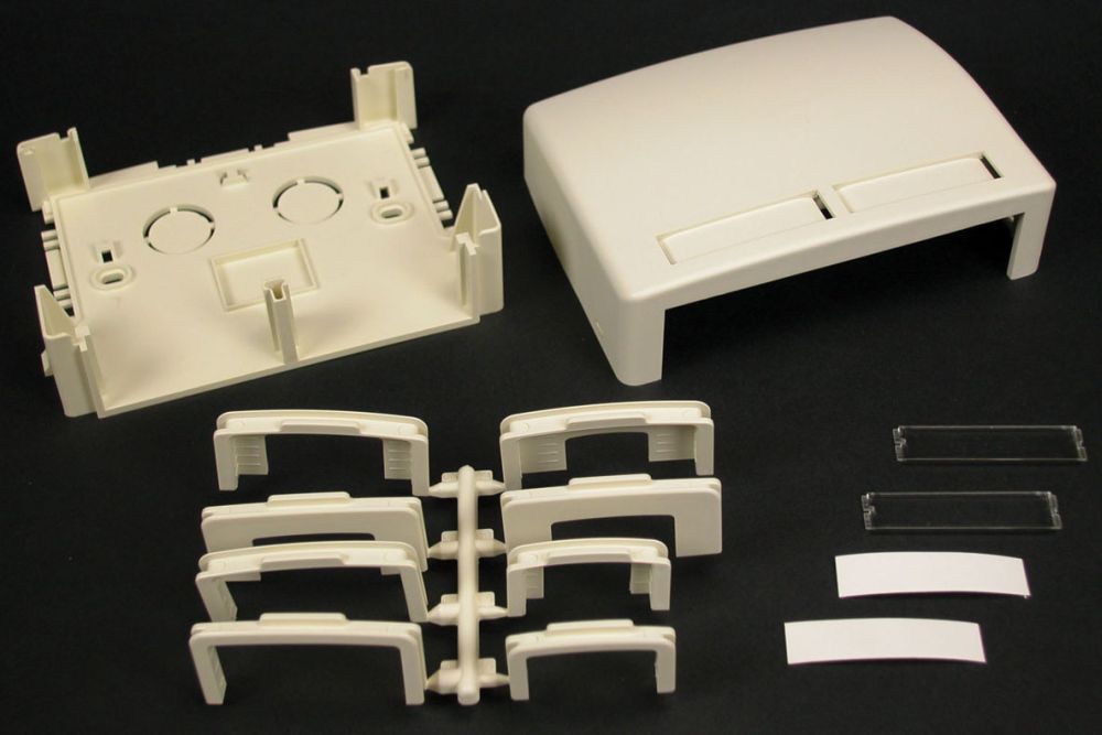 Wiremold PDB2S2WH Non-Metallic Two Series Ii Large Data Box Pdb