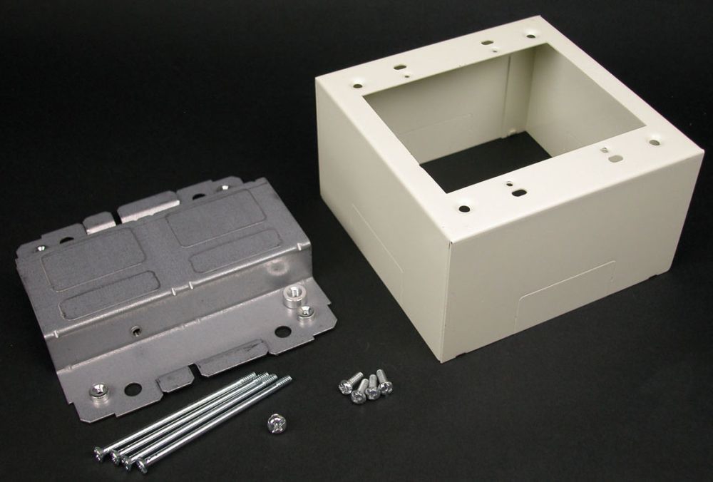 Wiremold 2 Channel Raceway Wiremold V2444-2LS Over The Raceway Box Non-Div 2-Gang Ivory | Gordon ...