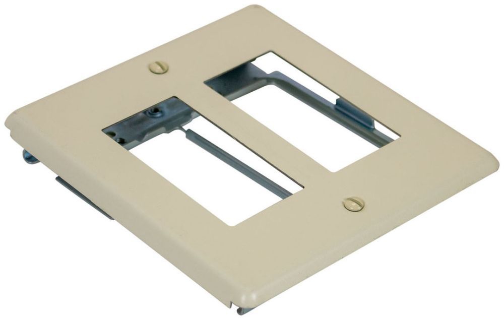 Wiremold V4047RR 2-Gang W/Two Rectangular Openings