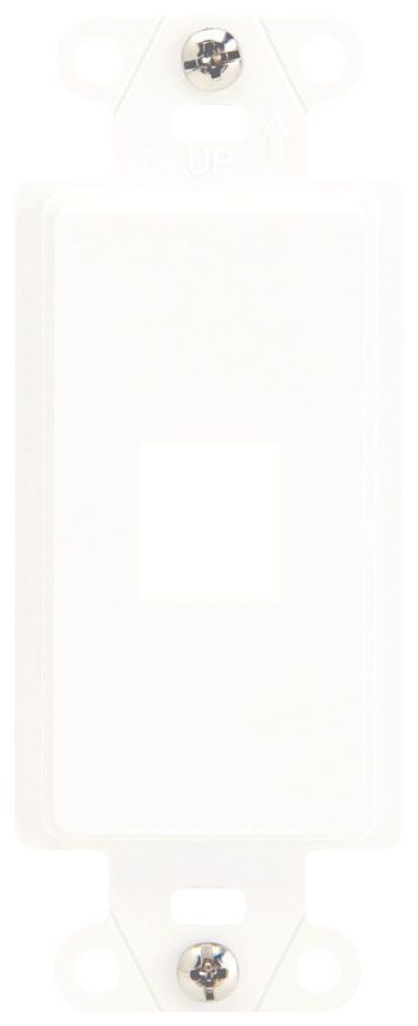 ON-Q WP3411-WH 1-Port Outlet Strap White