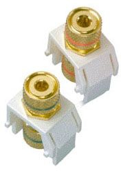 ON-Q WP3457-WH Audio Binding Post