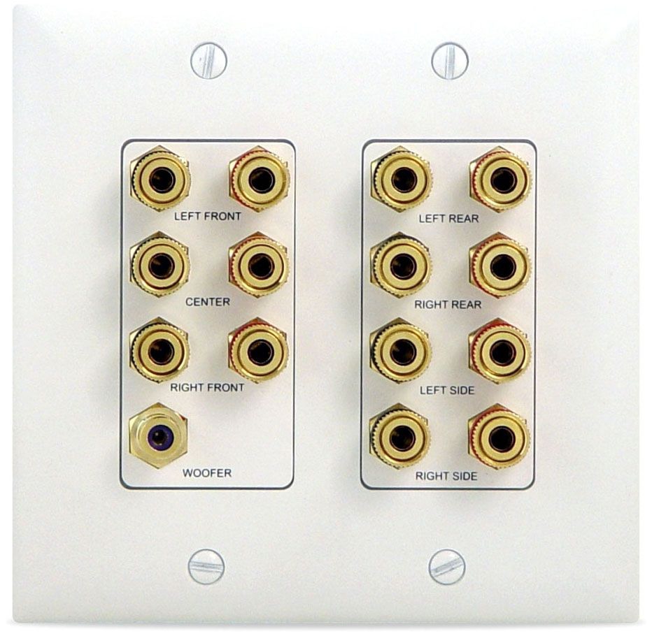 ON-Q WP9009-WH-V1 Home Theater Connection Kit White