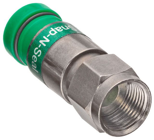 Leviton 40985-CPF Type F Push On Connector