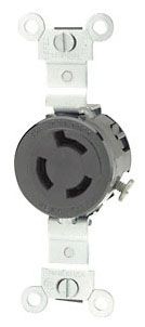 Leviton 4560 Locking Single Receptacle-Nema L6-15R | Gordon Electric