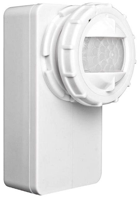 Leviton OSF20-IUW Bk White Outdoor Pir Occupancy Sensor 120/208/240/277 ...