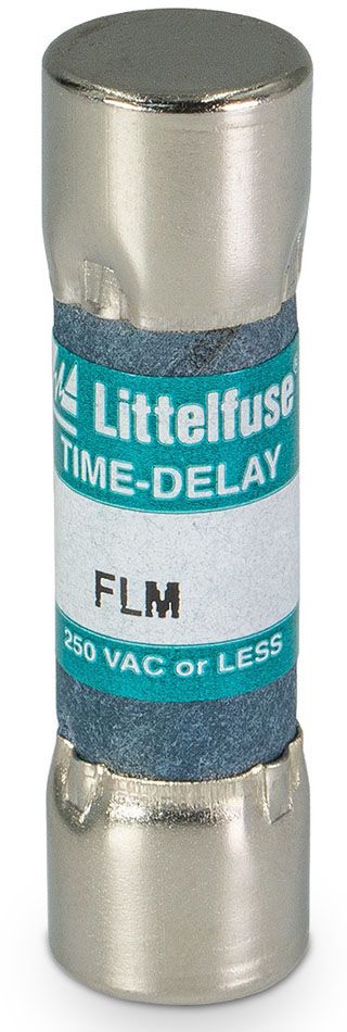 thumbnail image 2 of Littelfuse FLM15 (FLM-15) 15 Amp 250V Midget Time-Delay Class CC Fuse – New 2 of 3