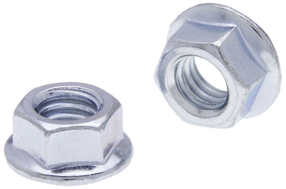 thumbnail image 2 of Fastenere 3/8-16 Stainless Steel Serrated Flange Hex Lock Nuts – Qty 250 2 of 6