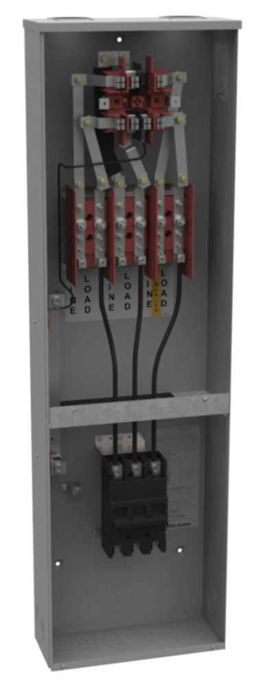 Metering Gutter Test Block Bypass Metering & Bussed Gutters | Gordon Electric Supply, Inc.