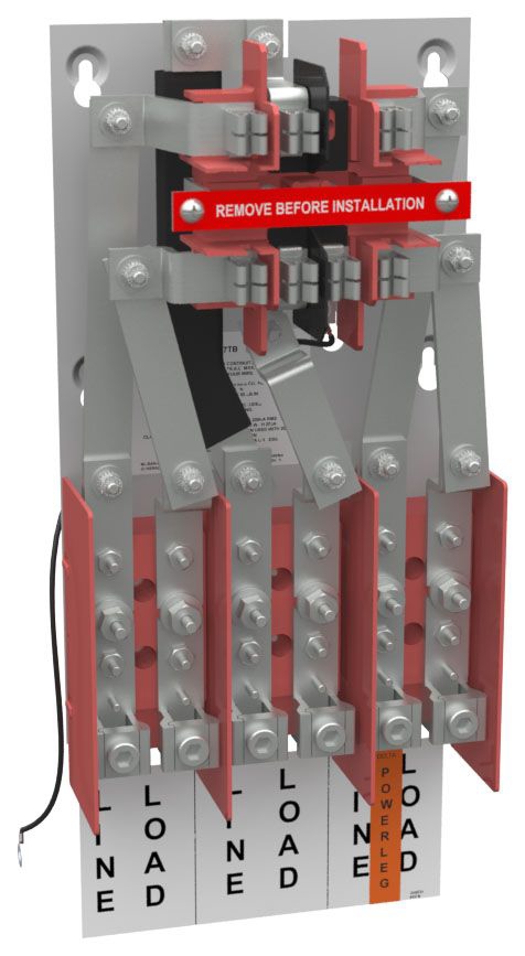 Milbank MS-27-TB 200A 7-Terminal Ring Type Safety Socket Panel | Gordon ...