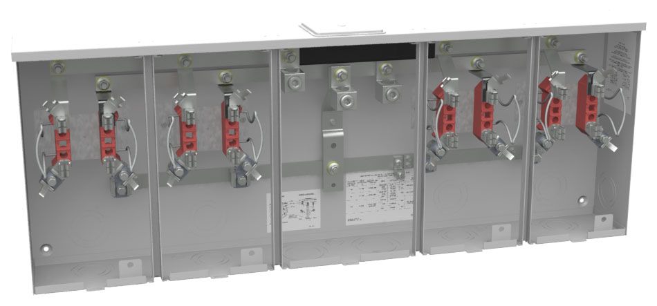 Prise Compteur Milbank U1254-X-K3 200A 300V 1 Phase - 4 Positions - Neuf En Boîte