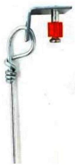 Cully 69957 12 Gauge Ceiling Tie Wire w/Pin Clip , 6 Ft, Pre