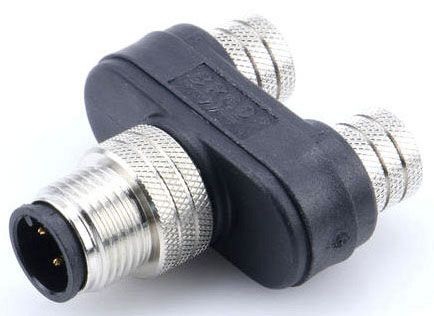 Woodhead 080804EMF00000 1200890031 M12 Y-Splitter