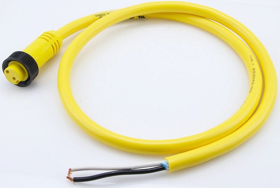 Woodhead 102000A01F1501 1300060100 2P Female Straight Cordset