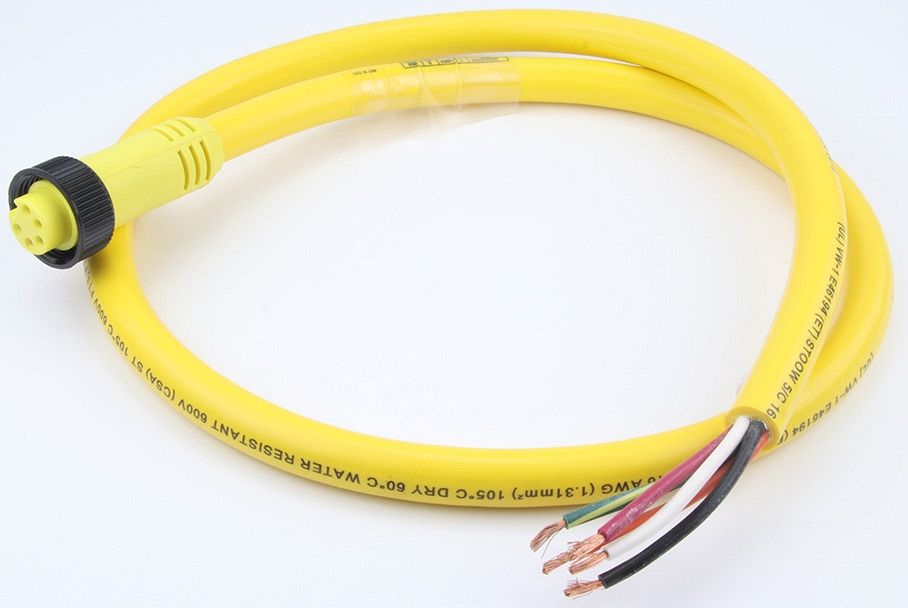 Woodhead 105000K13M250 1300062322 5P 25M Cordset | Gordon Electric