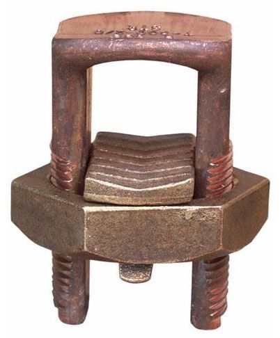 Morris 90318 #4 Copper Split Bolt | Gordon Electric Supply, Inc.