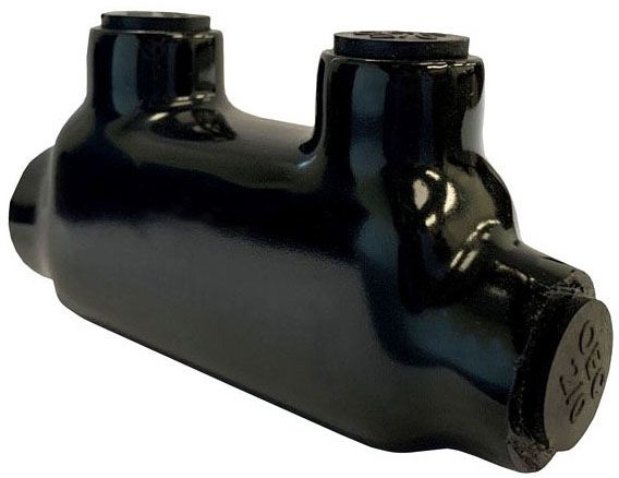 Morris Products 67005 Dual Rated Splice Kits 2 Screw Connector, 1/ Morris 97019 1/0-#14 Black Insulated Inline Splice | Gordon Electric  Supply, Inc.