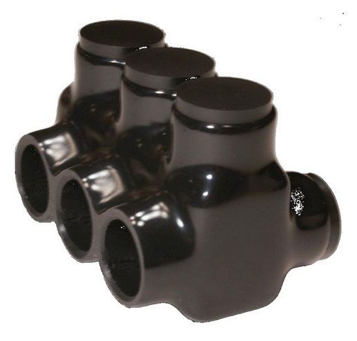 Morris 97633 2/0- 3 Black Insulated Connector Dual | Gordon