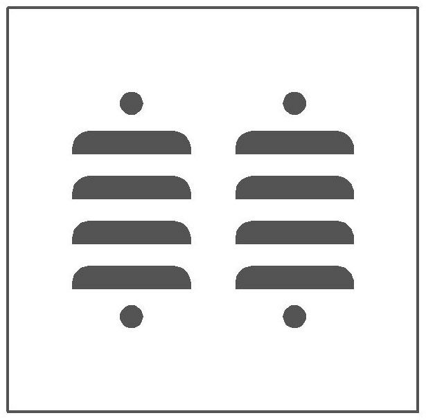 Mulberry 83632 2-Gang Chrome Louver | Gordon Electric Supply, Inc.